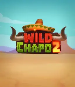 Step into the lively Mexican desert with Wild Chapo 2 slot by Relax Gaming, showcasing a whimsical bull wearing a sombrero against a serene desert backdrop. This graphic conveys the excitement and culture of the game, ideal for players who enjoy unique themes, providing a entertaining gaming experience.