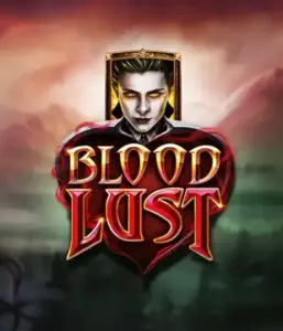 A dark and seductive view of the Blood Lust slot by ELK Studios, featuring gothic vampire symbols and a haunting castle backdrop. This image captures the slot's eerie charm, alongside its innovative game mechanics, making it an enticing choice for those fascinated by the allure of the undead.